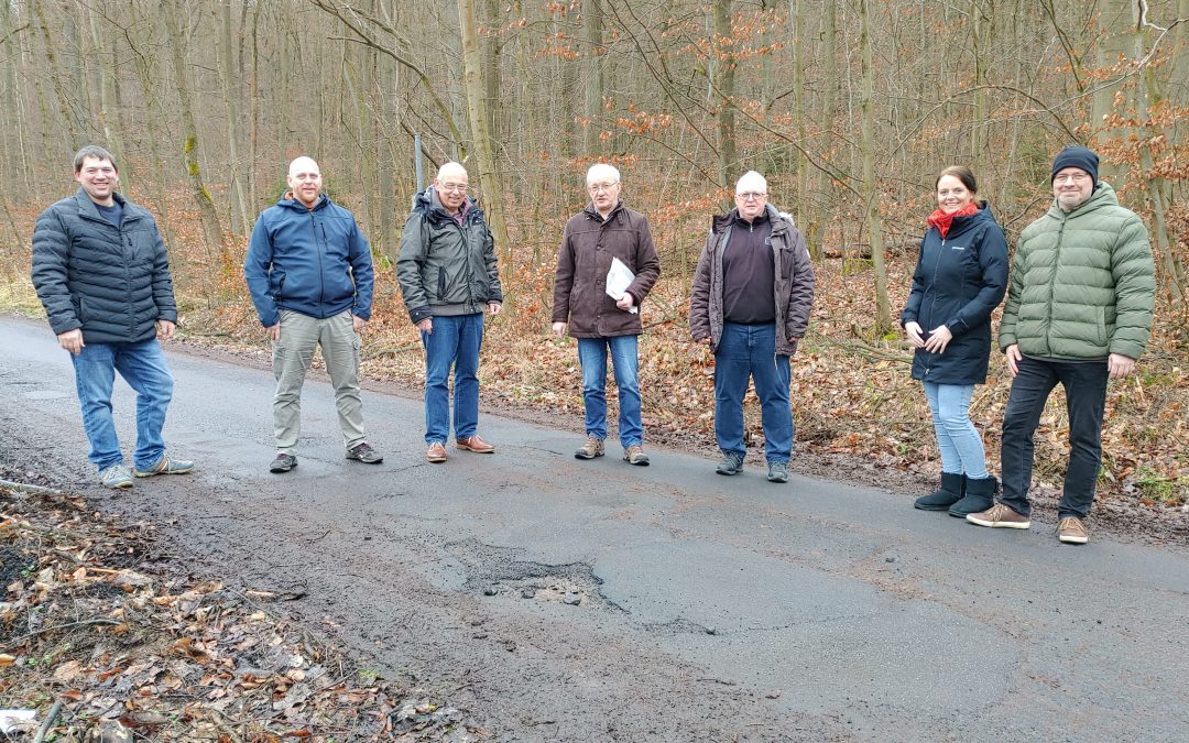 Bürgerliste Linsengericht:Zufahrt zum Hufeisen sanieren und Anlage einer Eichenkultur im Gerichtswald