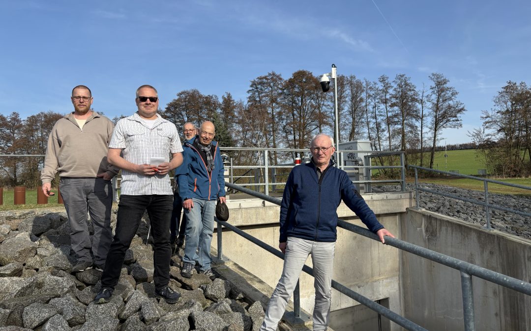 Bürgerliste informiert sich in Langenselbold aus erster Hand über effektiven Hochwasserschutz