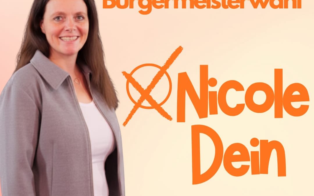 Morgen ist Bürgermeisterwahl… und auch Gemeindevertretungswahl!