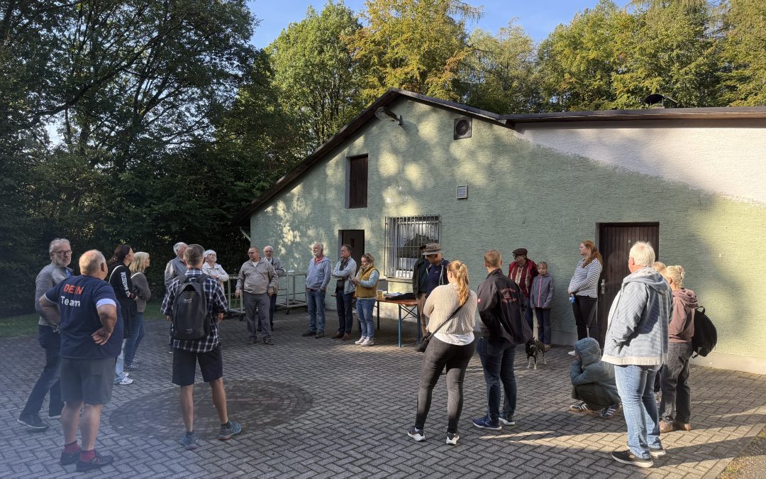 Bürgerliste erkundet am Familientag den Eidengesäßer Kunstweg